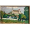 Octave Linet, vue d'un village