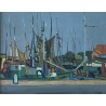 Gustave Camus, les voiliers au port