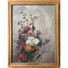 4 grands tableaux de fleurs