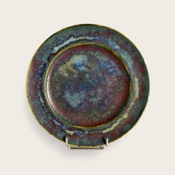 Assiette Dalpayrat, sang de boeuf