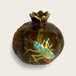 Emile Gallé, vase au scarabé