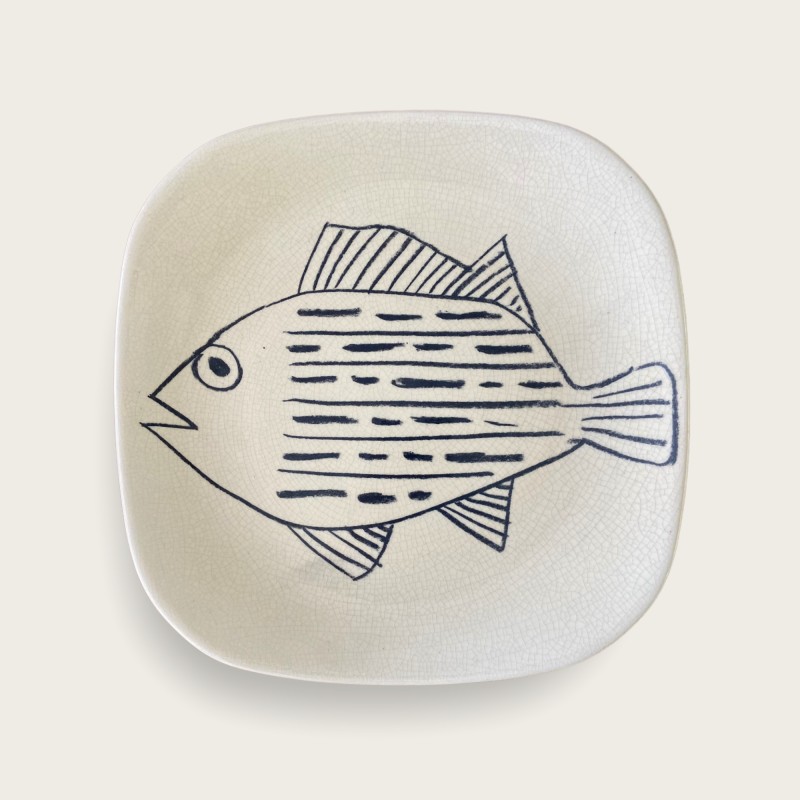 Robert Picault, assiette au poisson