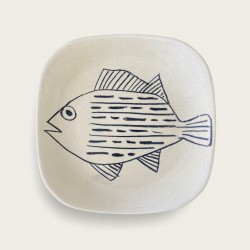 Robert Picault, assiette au poisson