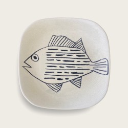 Robert Picault, assiette au poisson