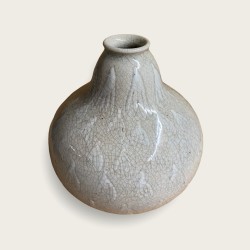 Art deco stoneware Primavera vase