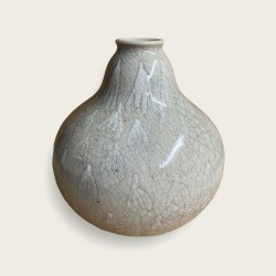 Art deco stoneware Primavera vase