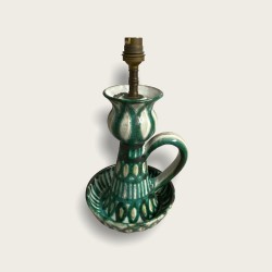 Pied de lampe Robert Picault Vallauris