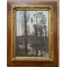 Louis Cabié, paysage à la rivière