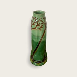 Max Laeuger, vase décor Corail