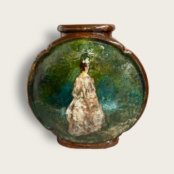 Rare vase Haviland, par Edouard Dammouse