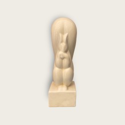 Ecureuil par Chevalier, craquelé art deco