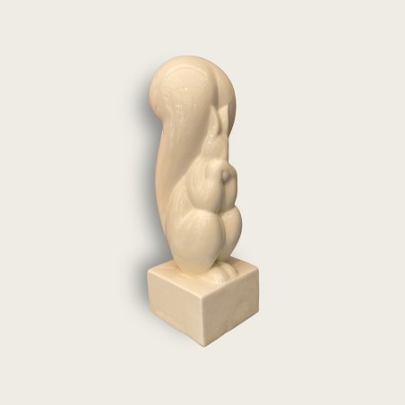Ecureuil par Chevalier, craquelé art deco