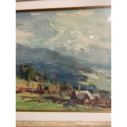 Pierre Calès, mountain landscape