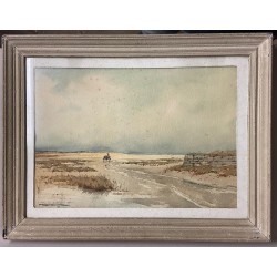 Pierre Brette, bord de mer en Normandie